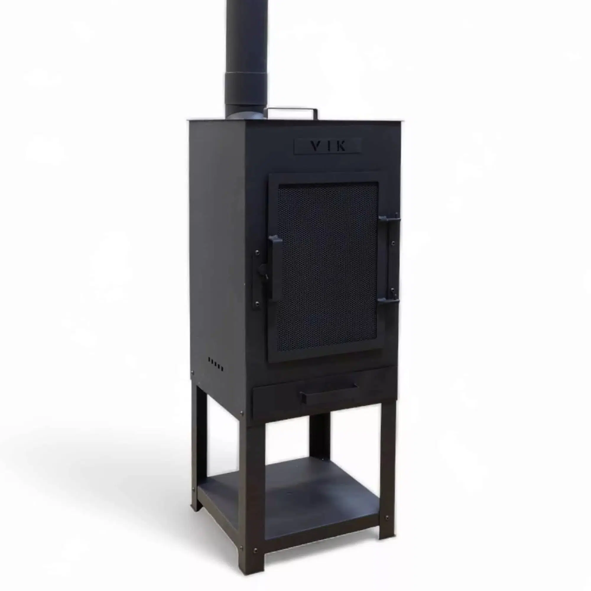 VIK_hera_zwart VIK - Hera - Gartenkamin schwarz – Bild 1